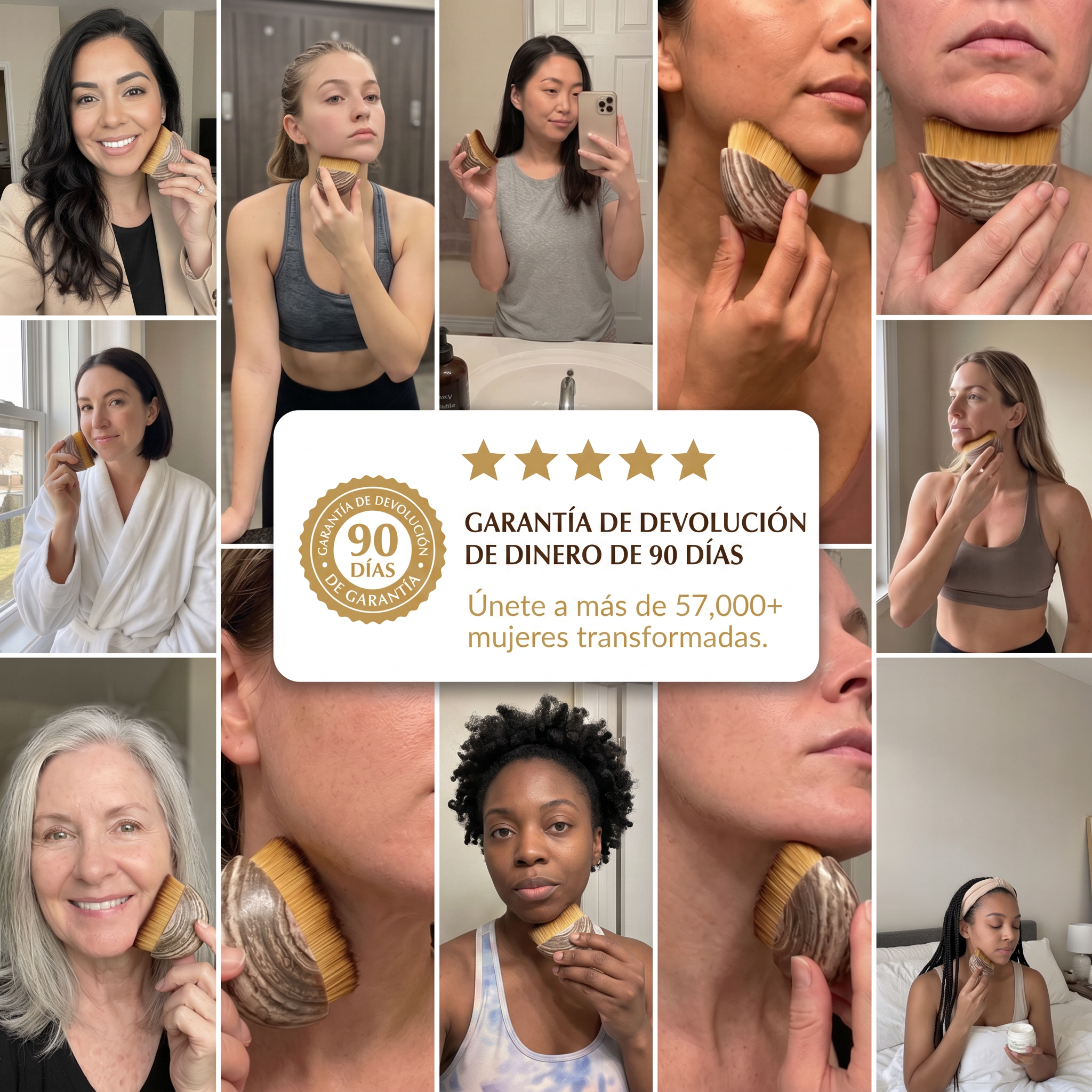 Cepillo Facial Linfático Belvora