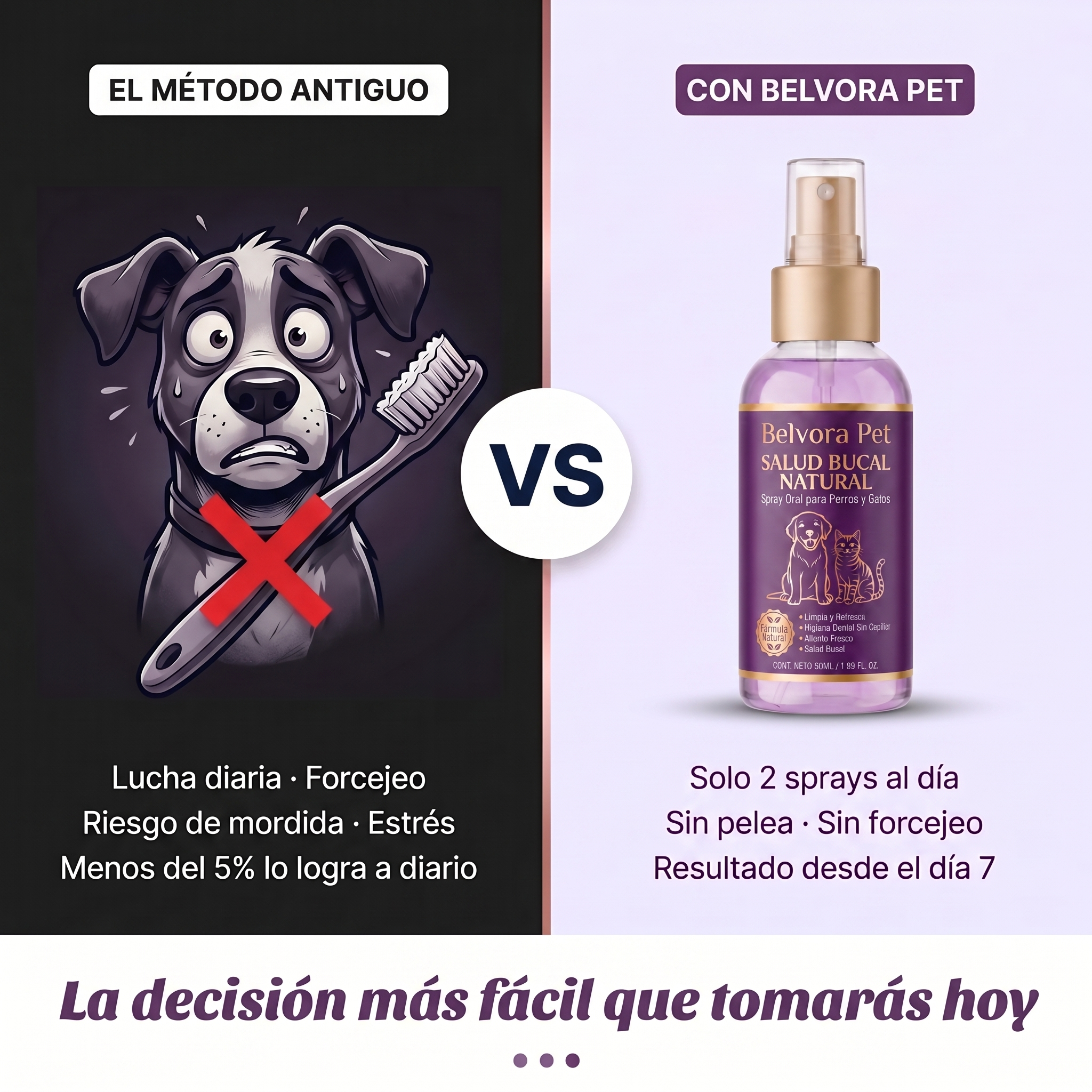 Spray Dental Para Perros y Gatos